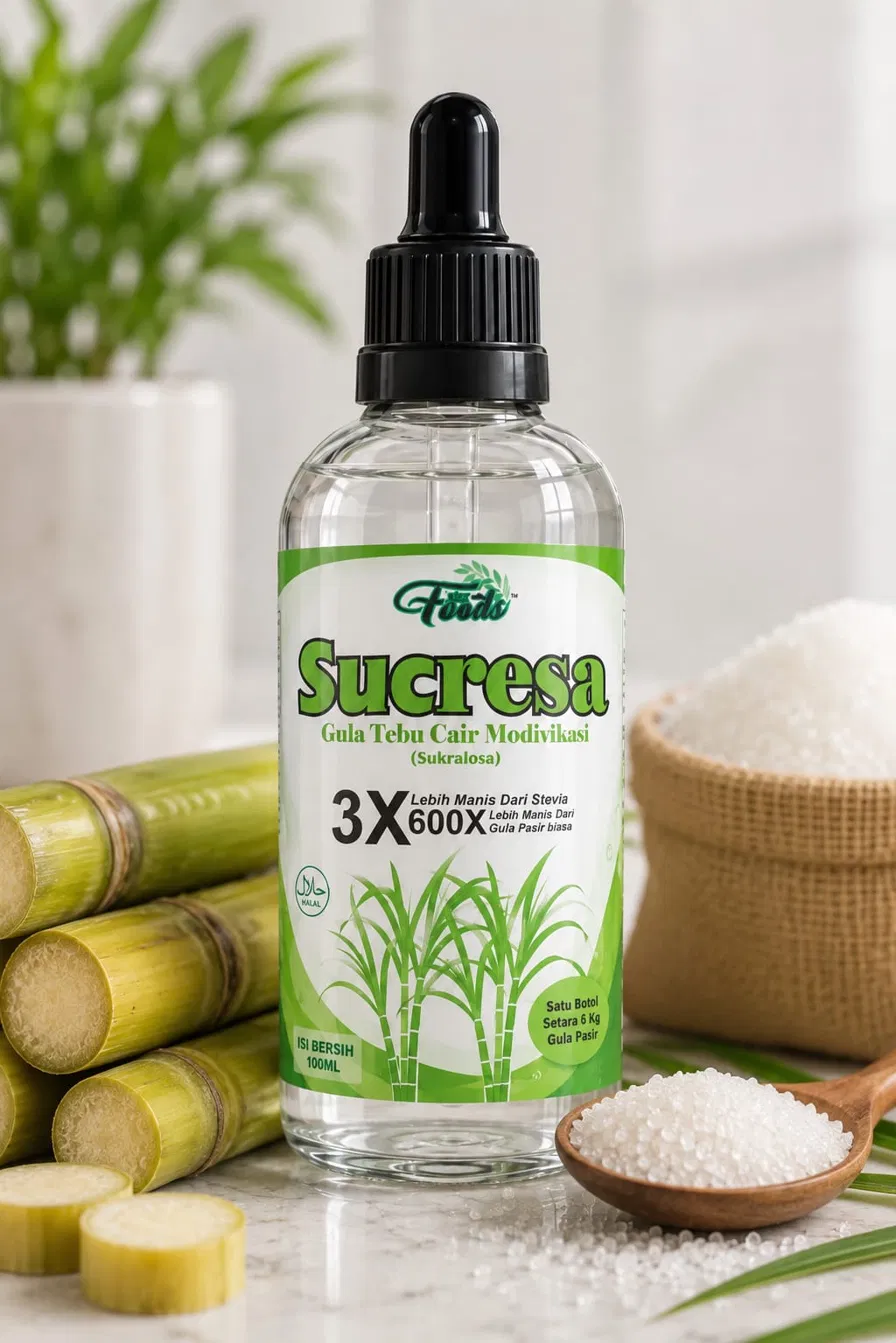 Sucresa Gula Tebu Cair Modifikasi EinsFoods